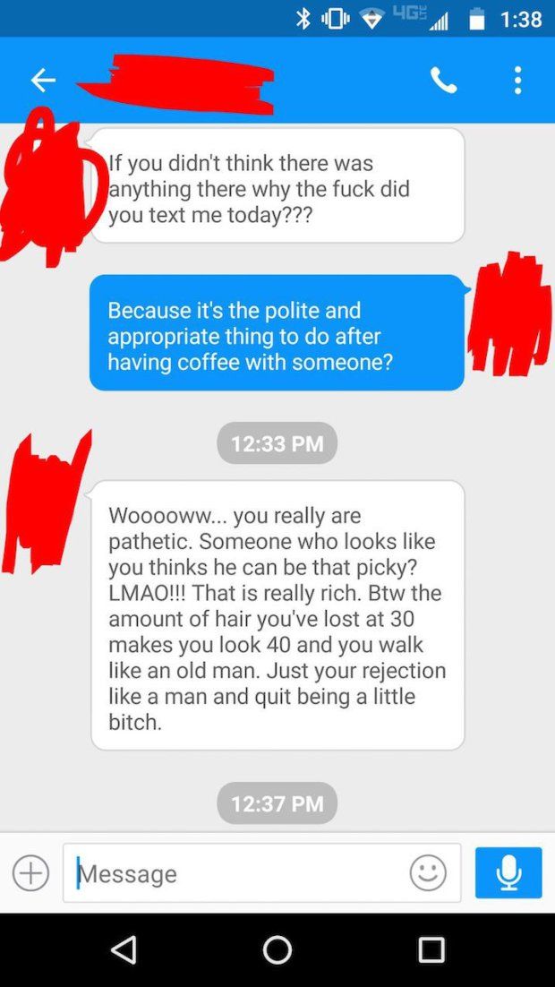 bad online dating story
